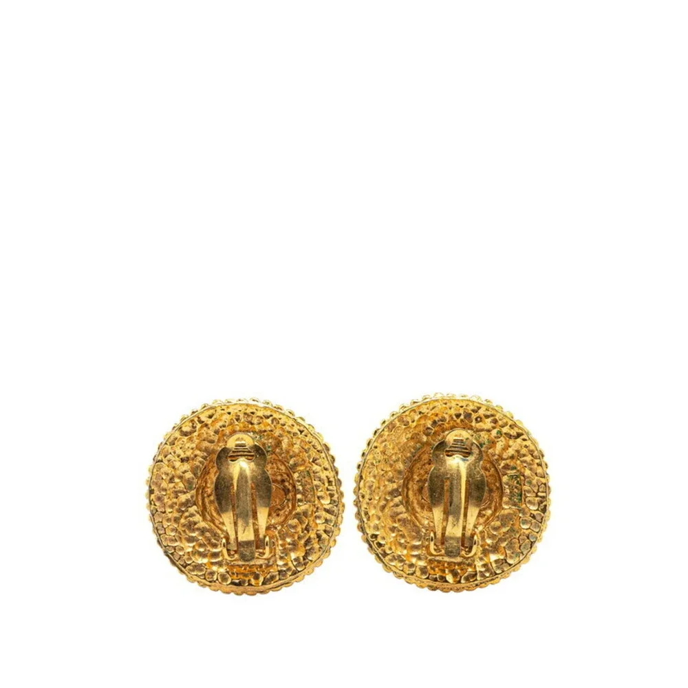 CHANEL Logo Earrings